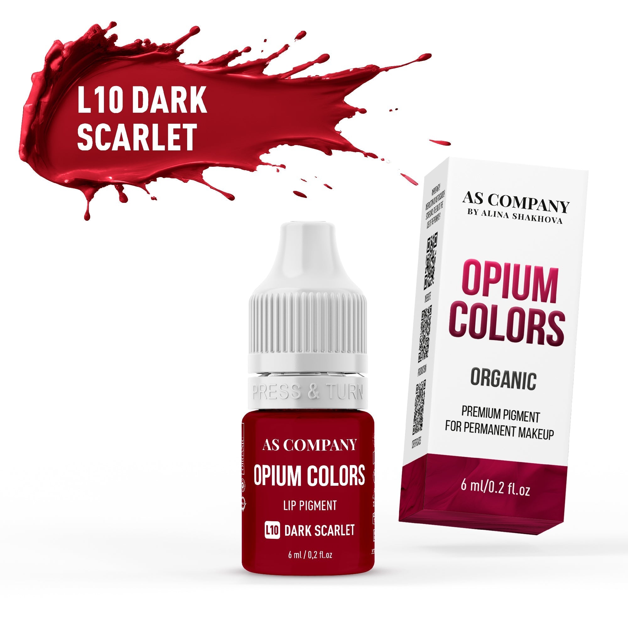 AS Pigments - OPIUM COLORS Lip set organico - mrpmu