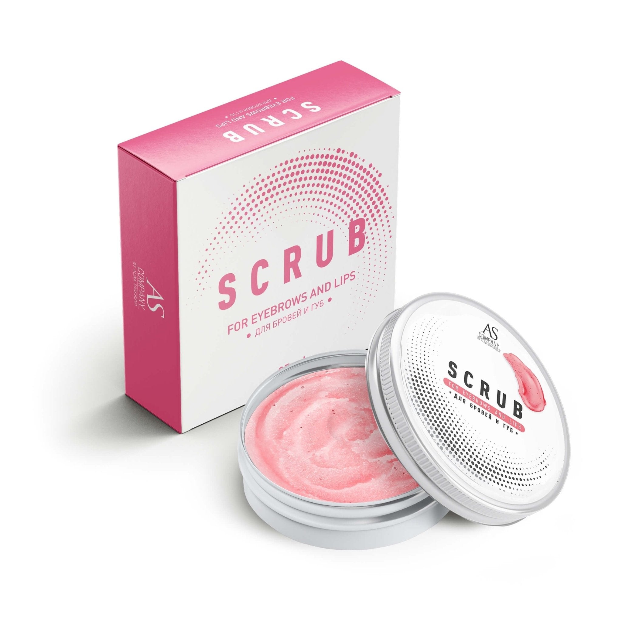 AS Pigments - SCRUB FOR EYEBROWS AND LIPS 30g - Mr.PMU