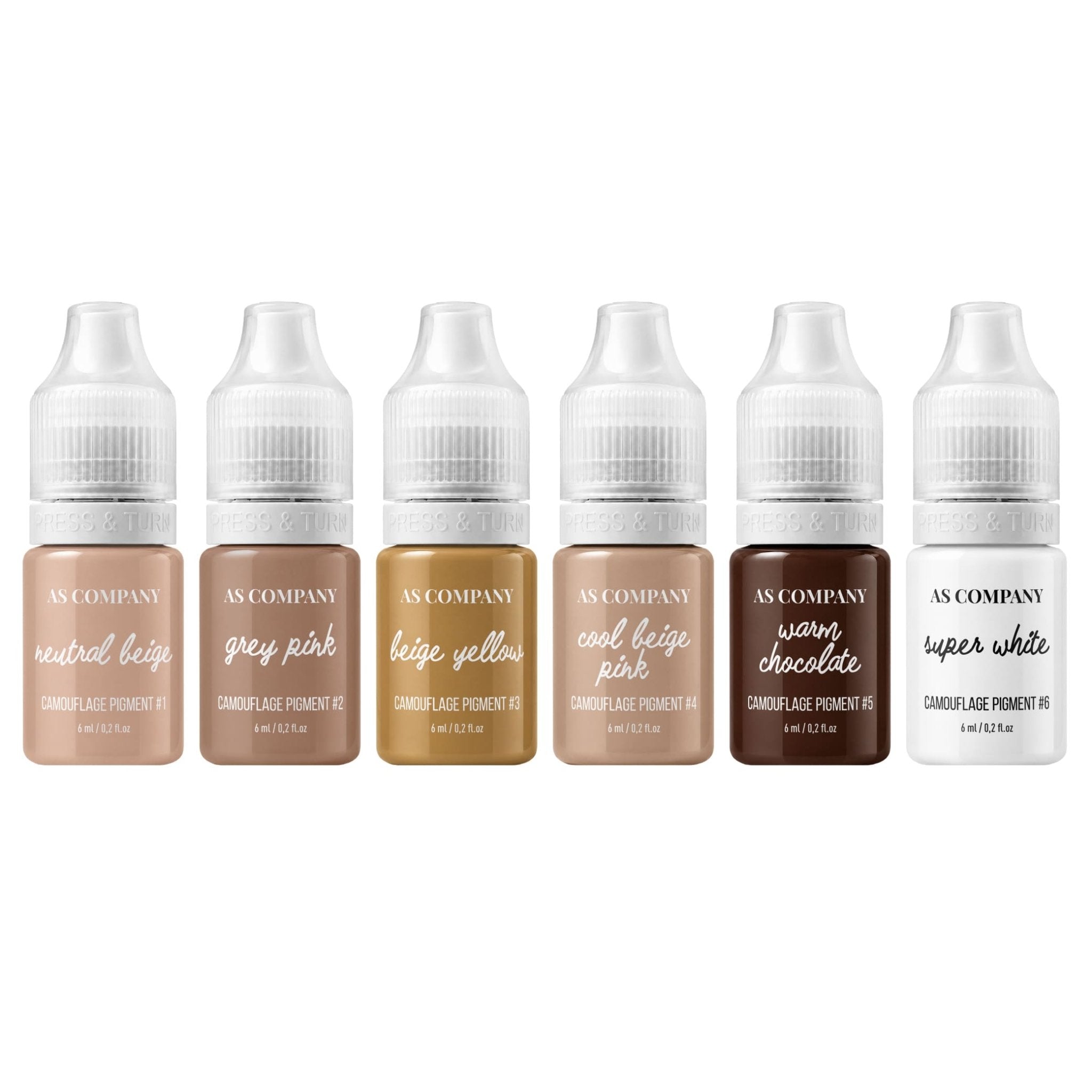 AS PIGMENTS - Set Camouflage - Mr.PMU