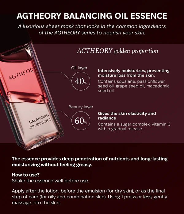 AXXZIA - AGTheory Balance Oil Essence 30ml - Mr.PMU