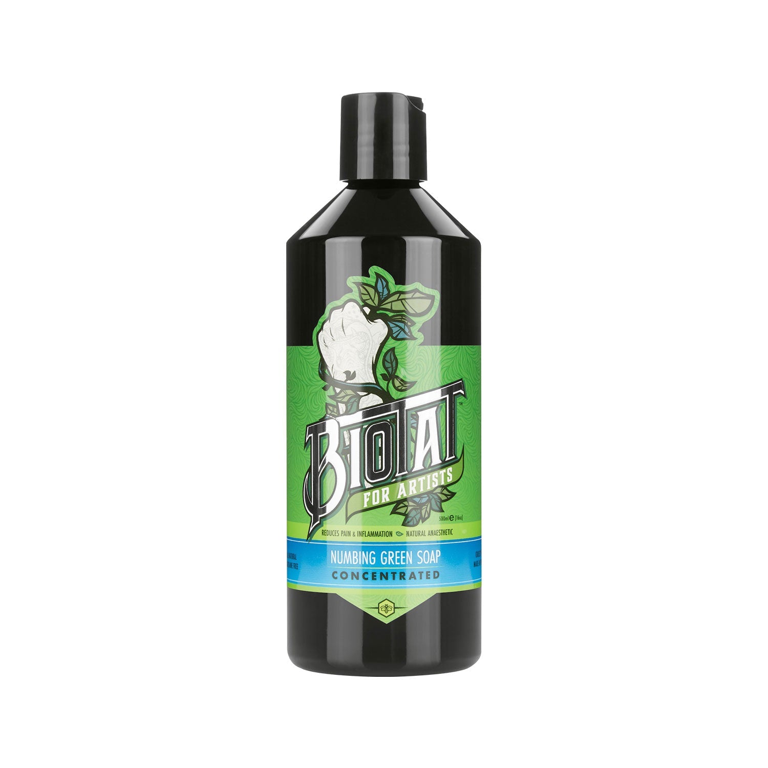 BIOTAT Numbing Green Soap - Concentrate 500 ml - mrpmu