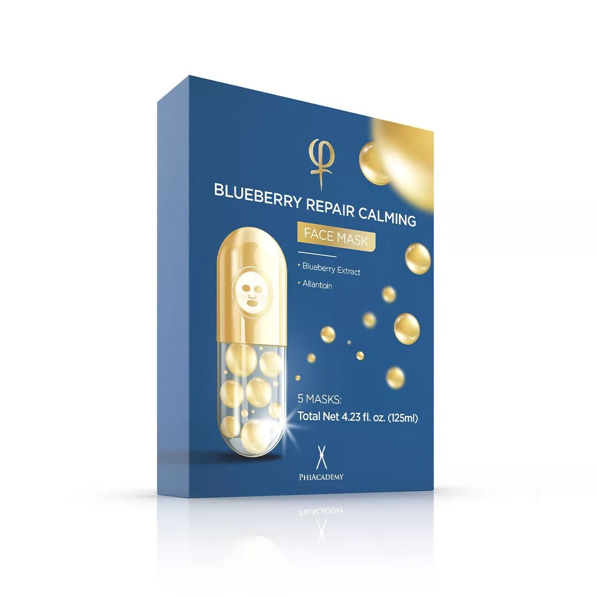 Blueberry Repair Calming Face Mask 1 x 5pcs - Mr.PMU