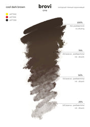 Brovi PMU Pigments - Cool Dark Brown - Mr.PMU