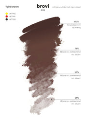 Brovi PMU Pigments - Light Brown - Mr.PMU