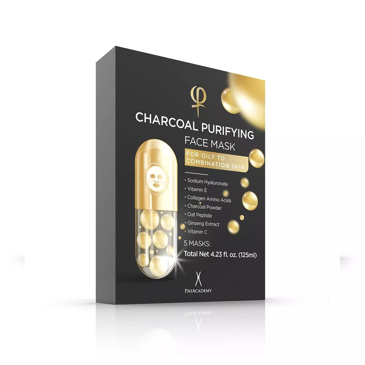 Charcoal Purifying Face Mask 1 x 5pcs - Mr.PMU