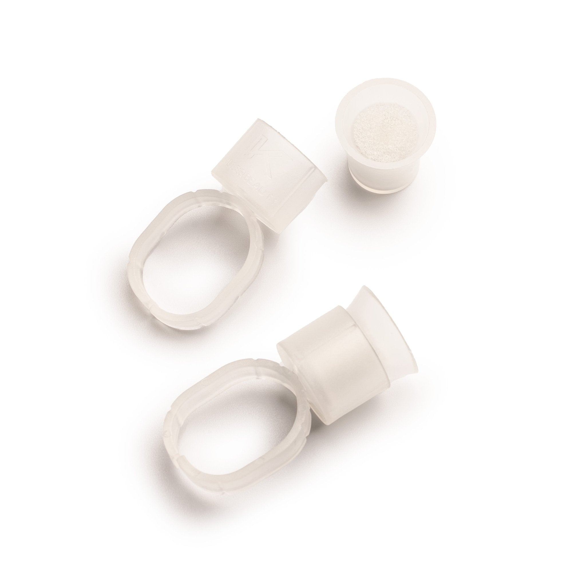 Pack of 50 pigment ring holders for fingers - mrpmu