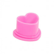 Confezione da 500 contenitori per pigmenti Saferly Heart - Rosa - mrpmu