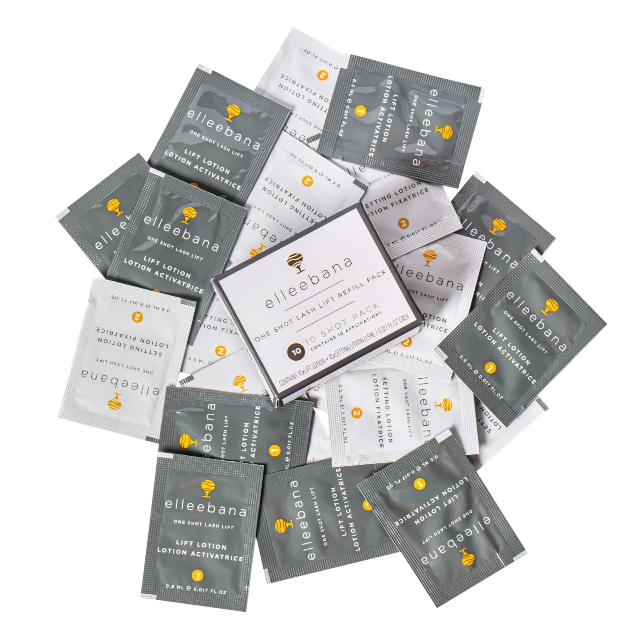 Elleebana one shot Lash Lift lotions (pacco da 10) - Mr.PMU