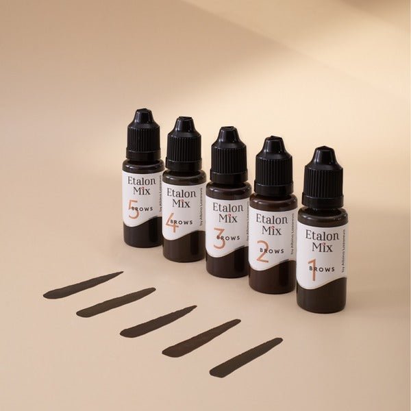 Etalon Mix - Hybrid Eyebrow Pigment Set - mrpmu