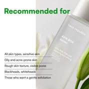 Face Republic - AHA BHA Toner 160ml - Mr.PMU