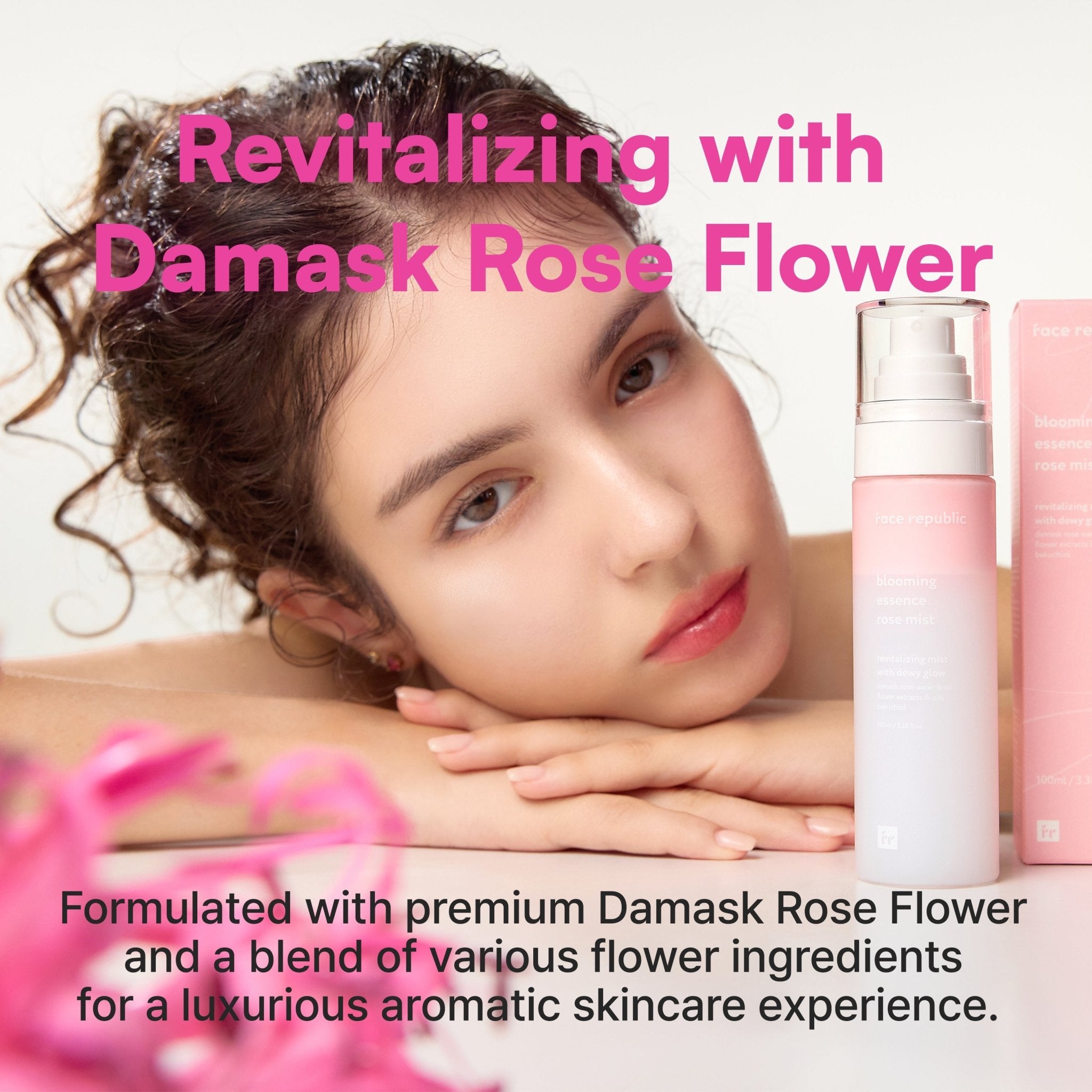Face Republic - Blooming Essence Rose Mist 100ml - Mr.PMU