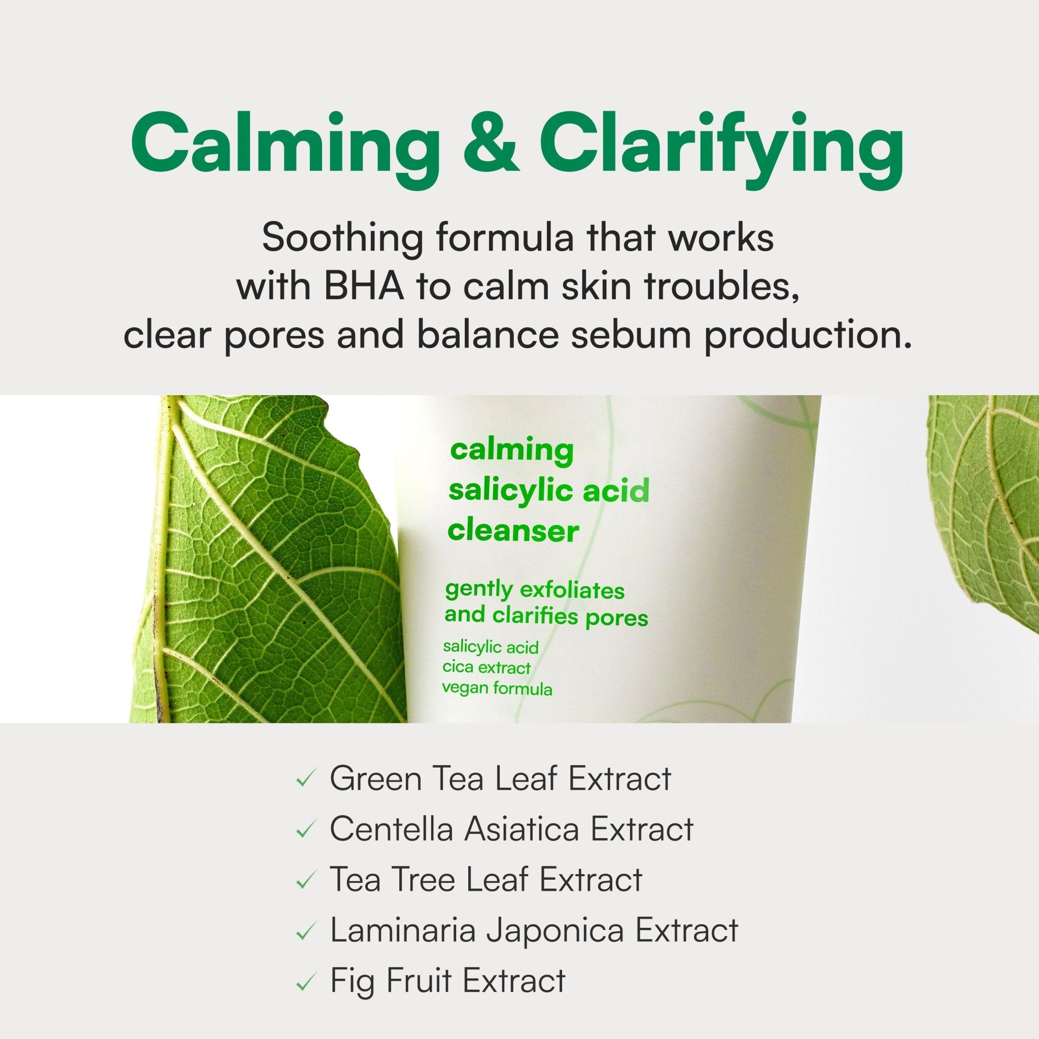 Face Republic - Calming Salicylic Acid Cleanser 100ml - Mr.PMU