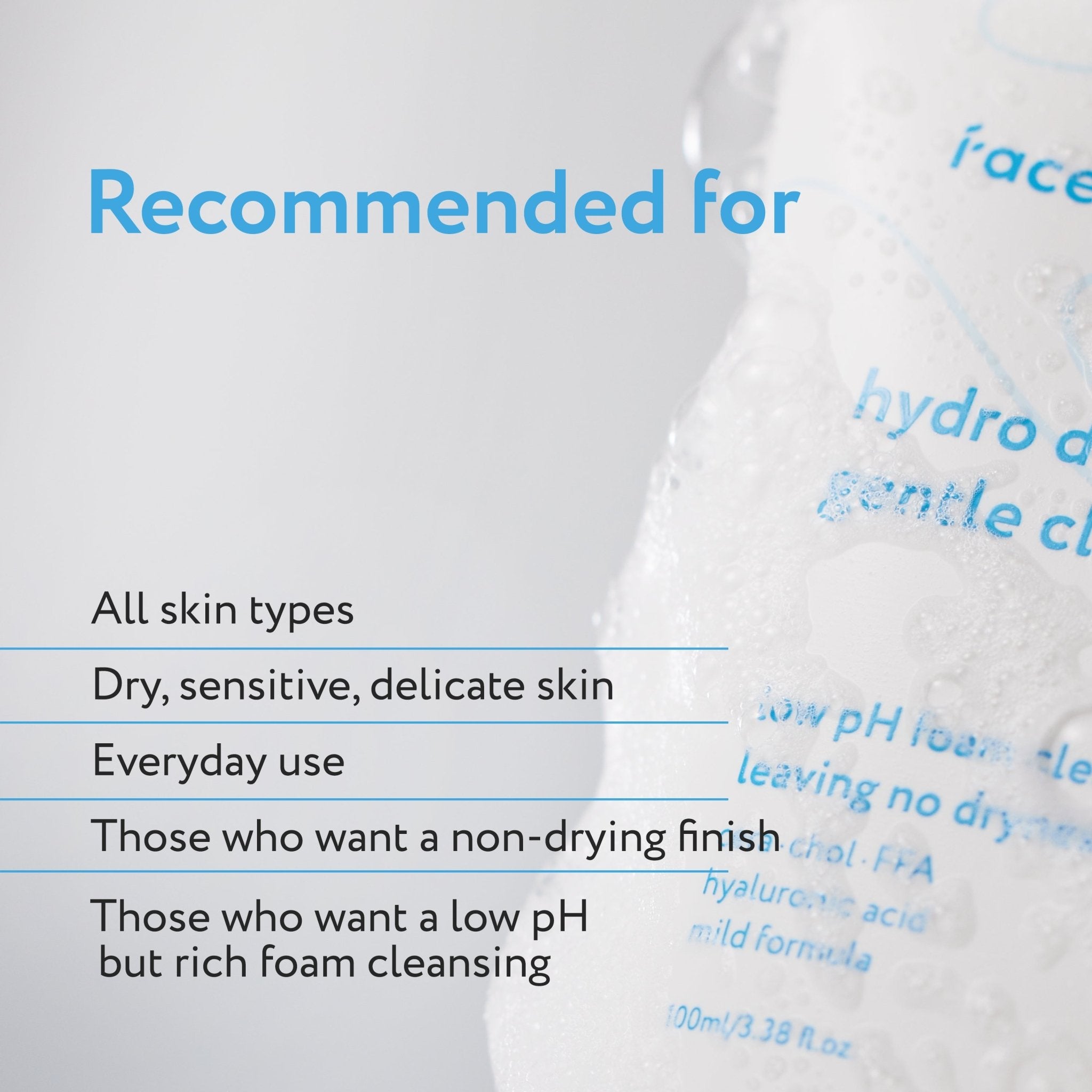 Face Republic - Hydro Derma Gentle Cleanser 100ml - Mr.PMU