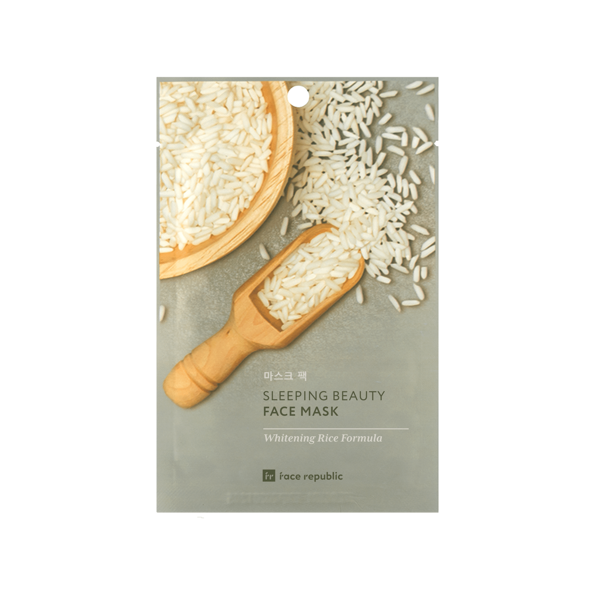 Face Republic - Sleeping Beauty Face Mask - Whitening Rice Formula - Mr.PMU