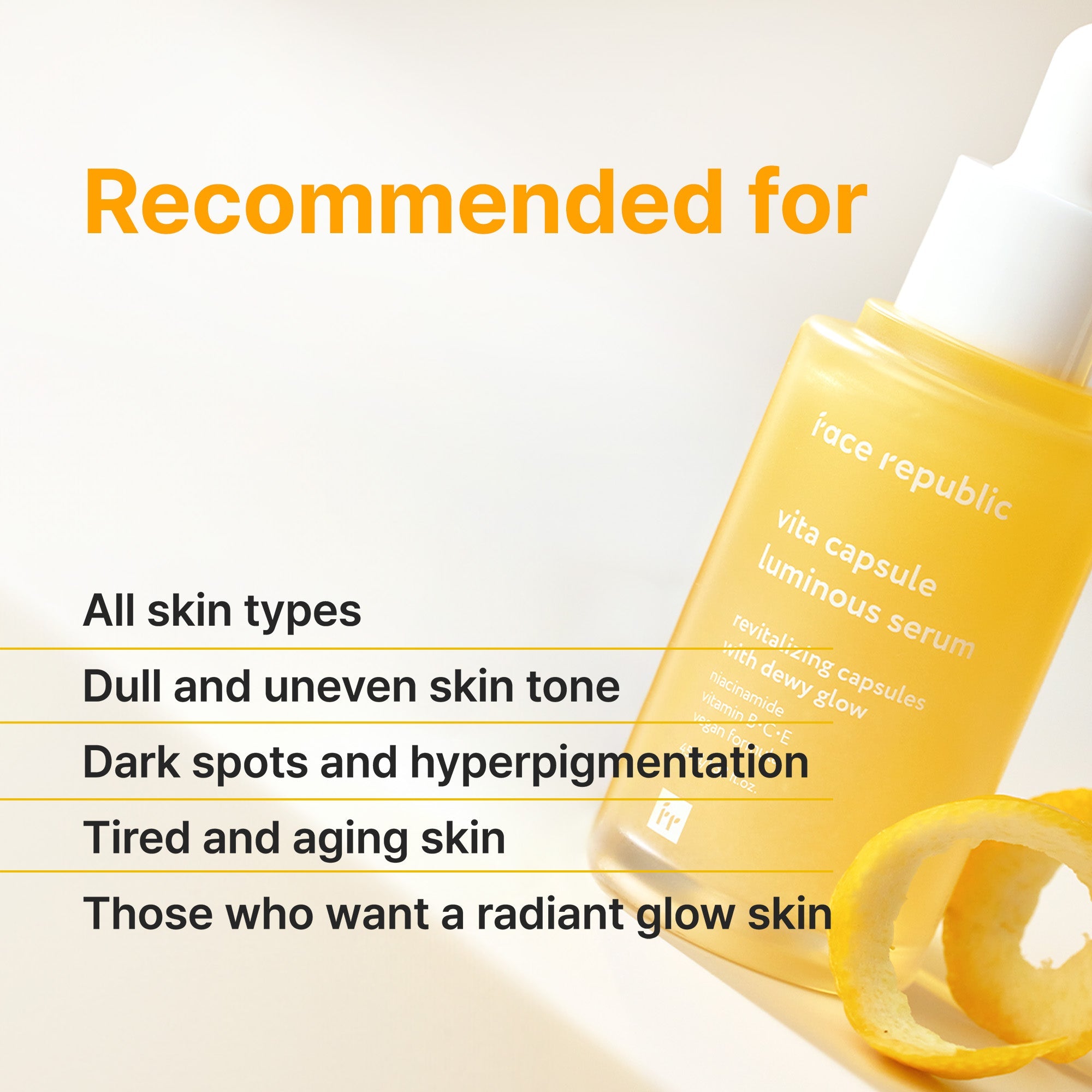 Face Republic - Vita Capsule Luminous Serum 45ml - Mr.PMU