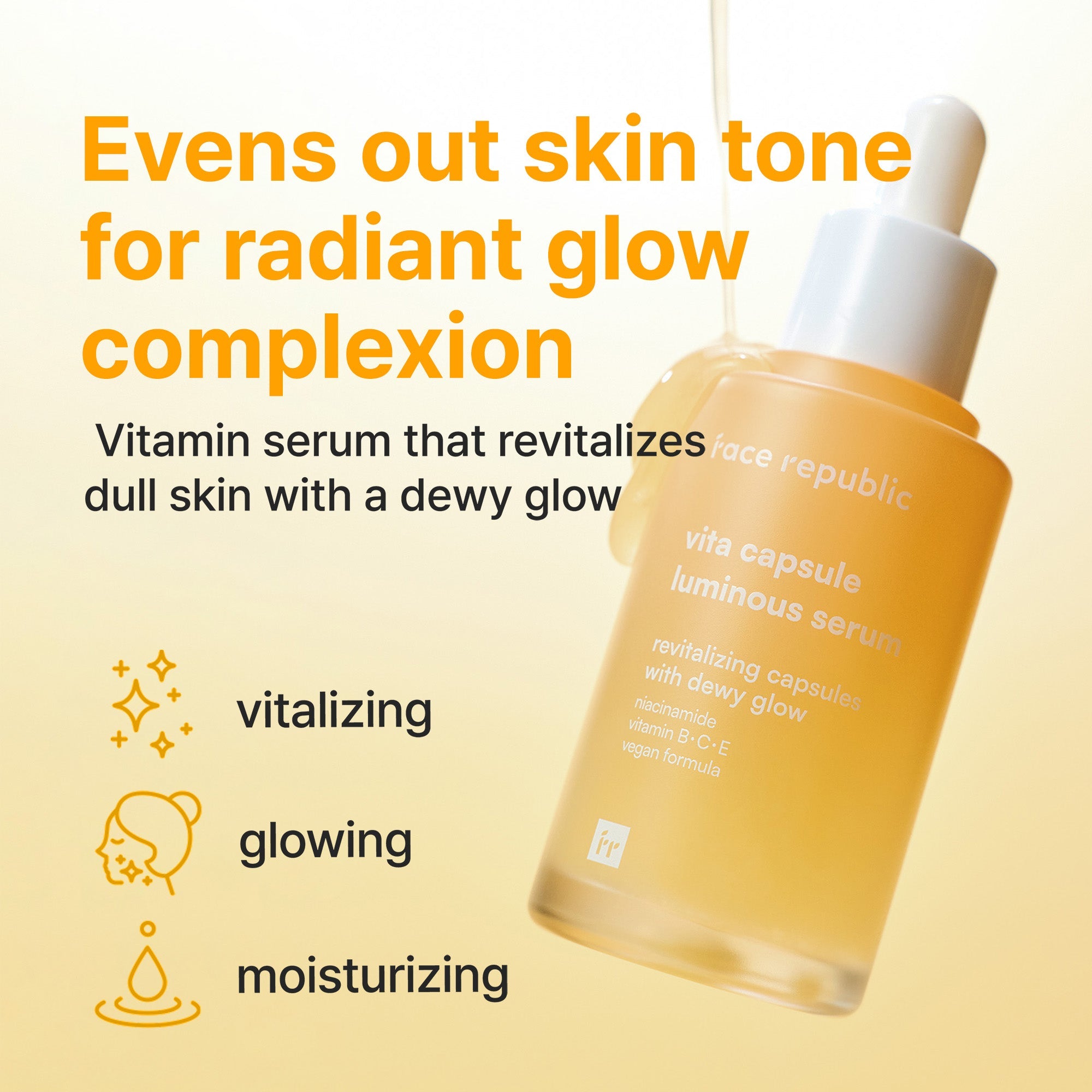 Face Republic - Vita Capsule Luminous Serum 45ml - Mr.PMU