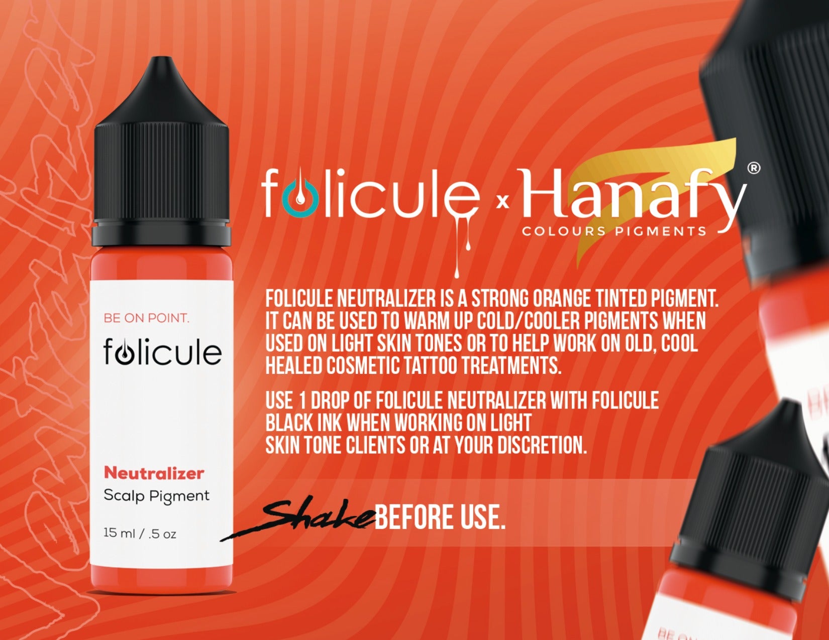 FOLICULE x HANAFY - Neutralizer Scalp Pigment 15ml
