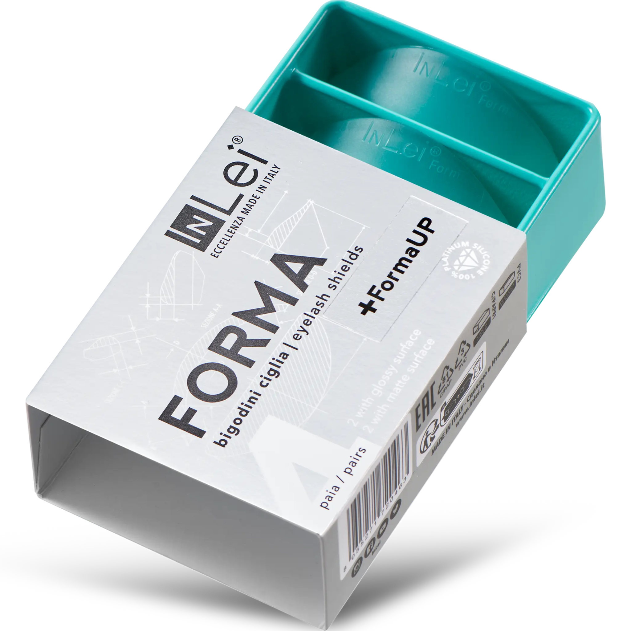 FORMA + FORMA UP bigodini in silicone per ciglia universali 4 paia - Mr.PMU