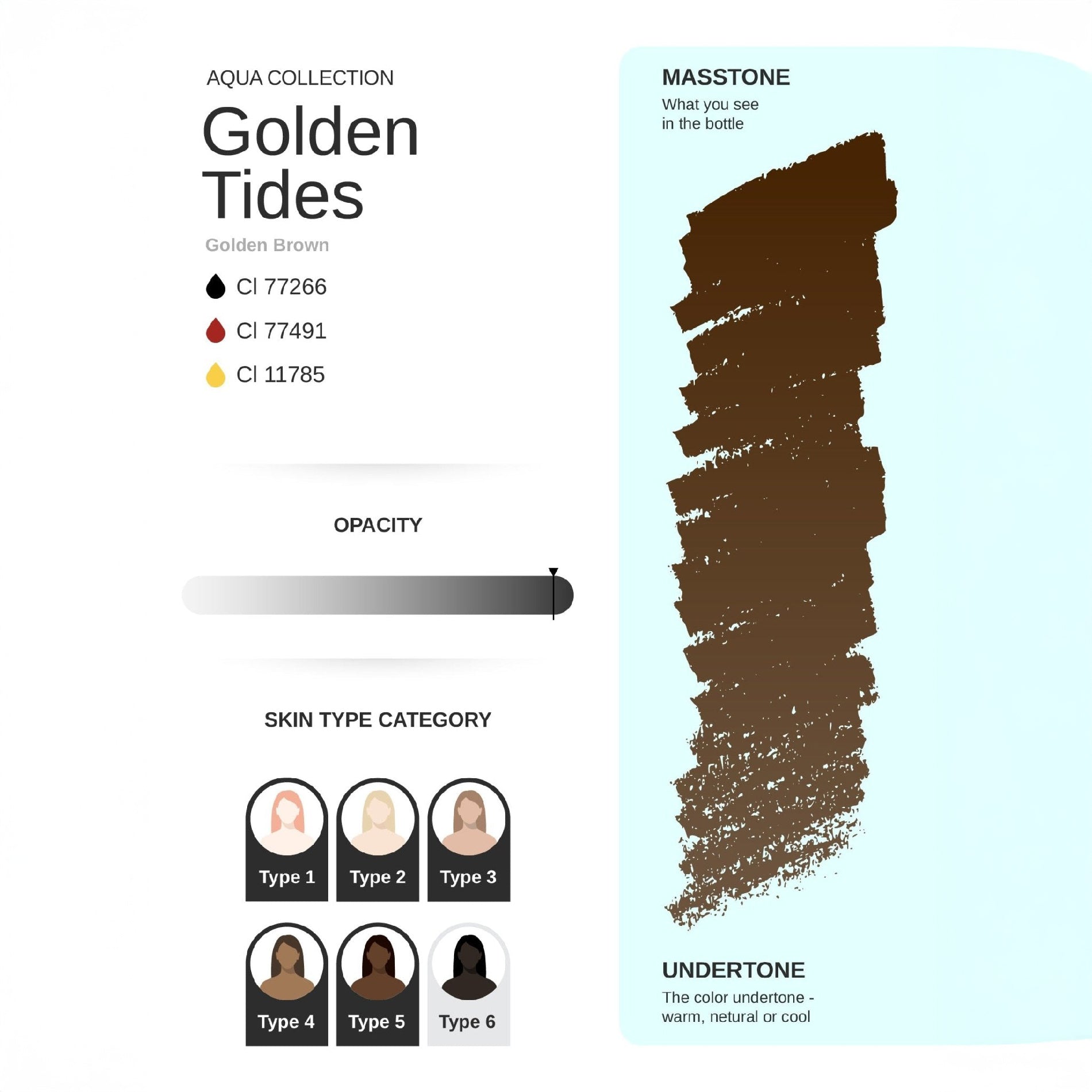 Golden Tides PMU Pigment 10ml