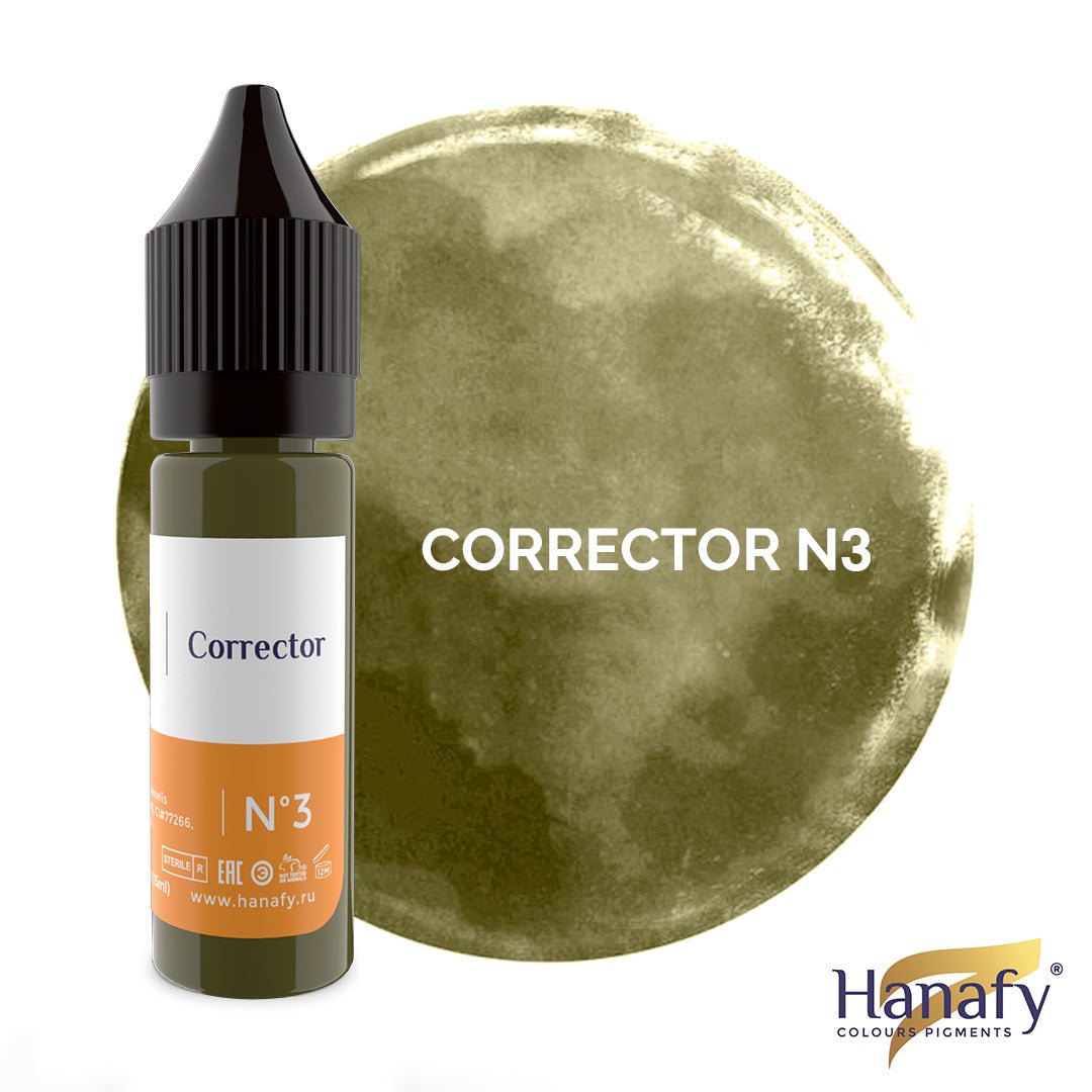 Hanafy - Corrector N3 Olive - Mr.PMU