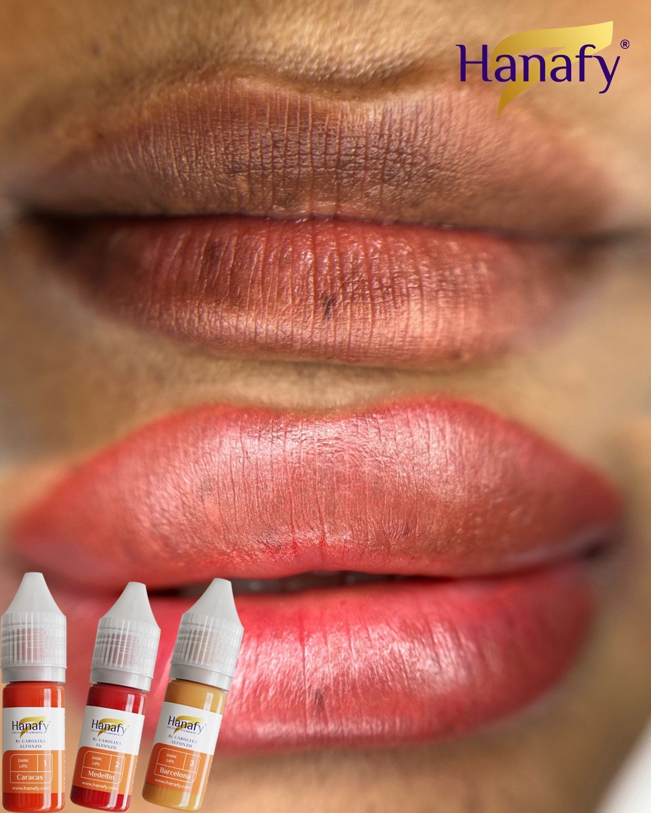 Hanafy - Dark Lips N.1 CARACAS 10ml - Mr.PMU