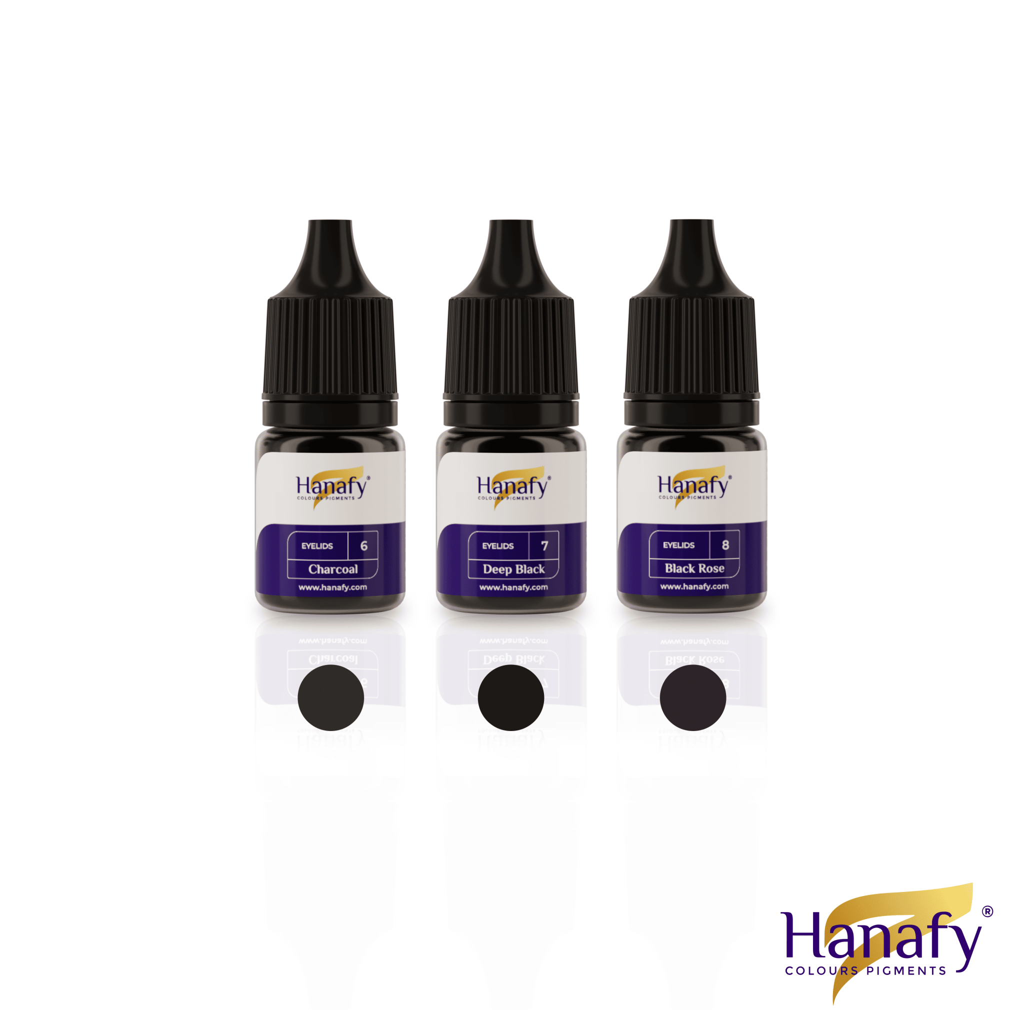 Hanafy - Eyeliner Mini Set 3ml - Mr.PMU