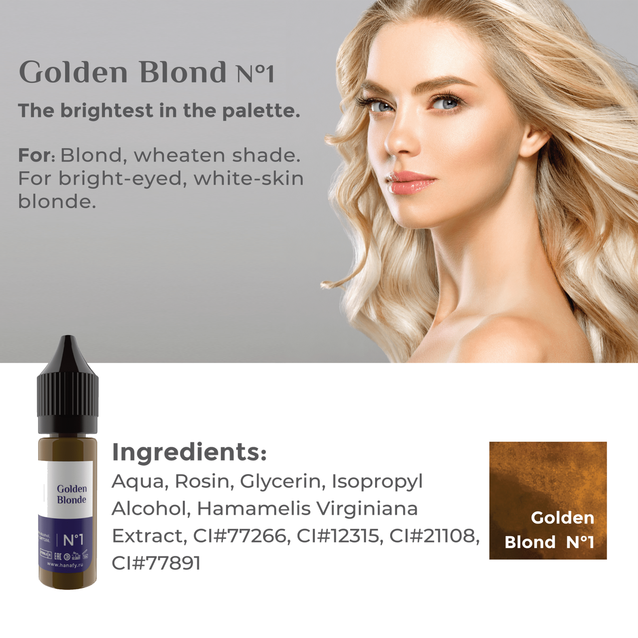 Hanafy - Golden Blonde - Mr.PMU