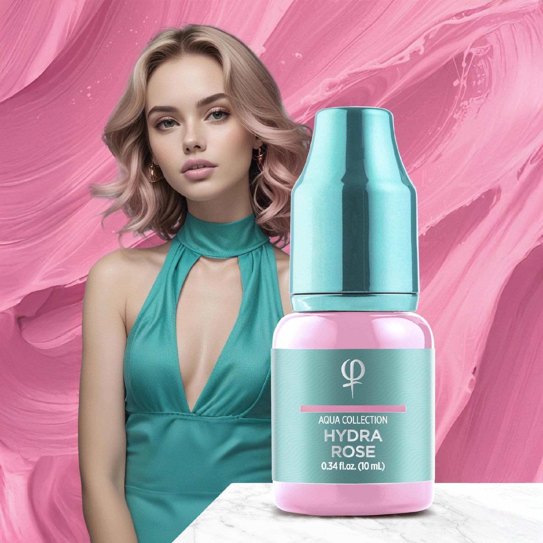 Hydra Rose PMU pigment 10ml