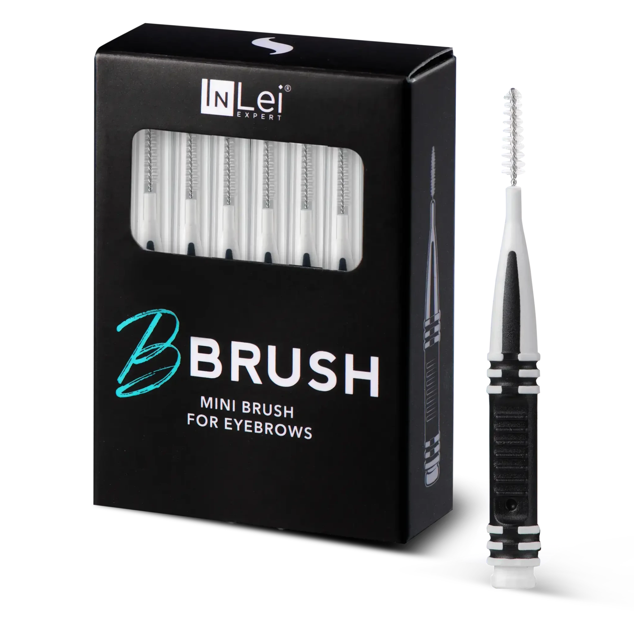 INLEI - B-BRUSH mini spazzolini per sopracciglia 12pz - Mr.PMU