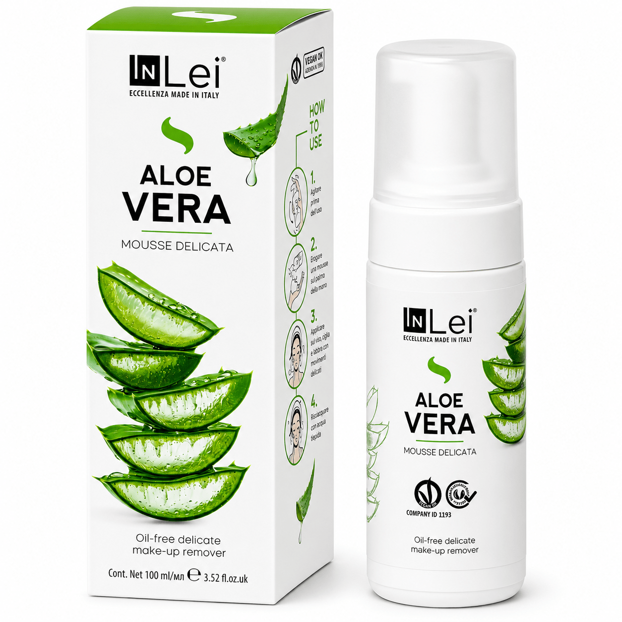 INLEI - Aloe Vera Mousse 100ml - Mr.PMU