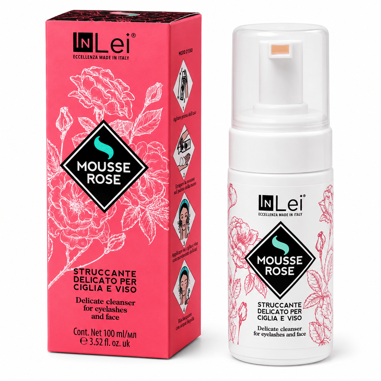 INLEI - Mousse Rose 100ml - Mr.PMU