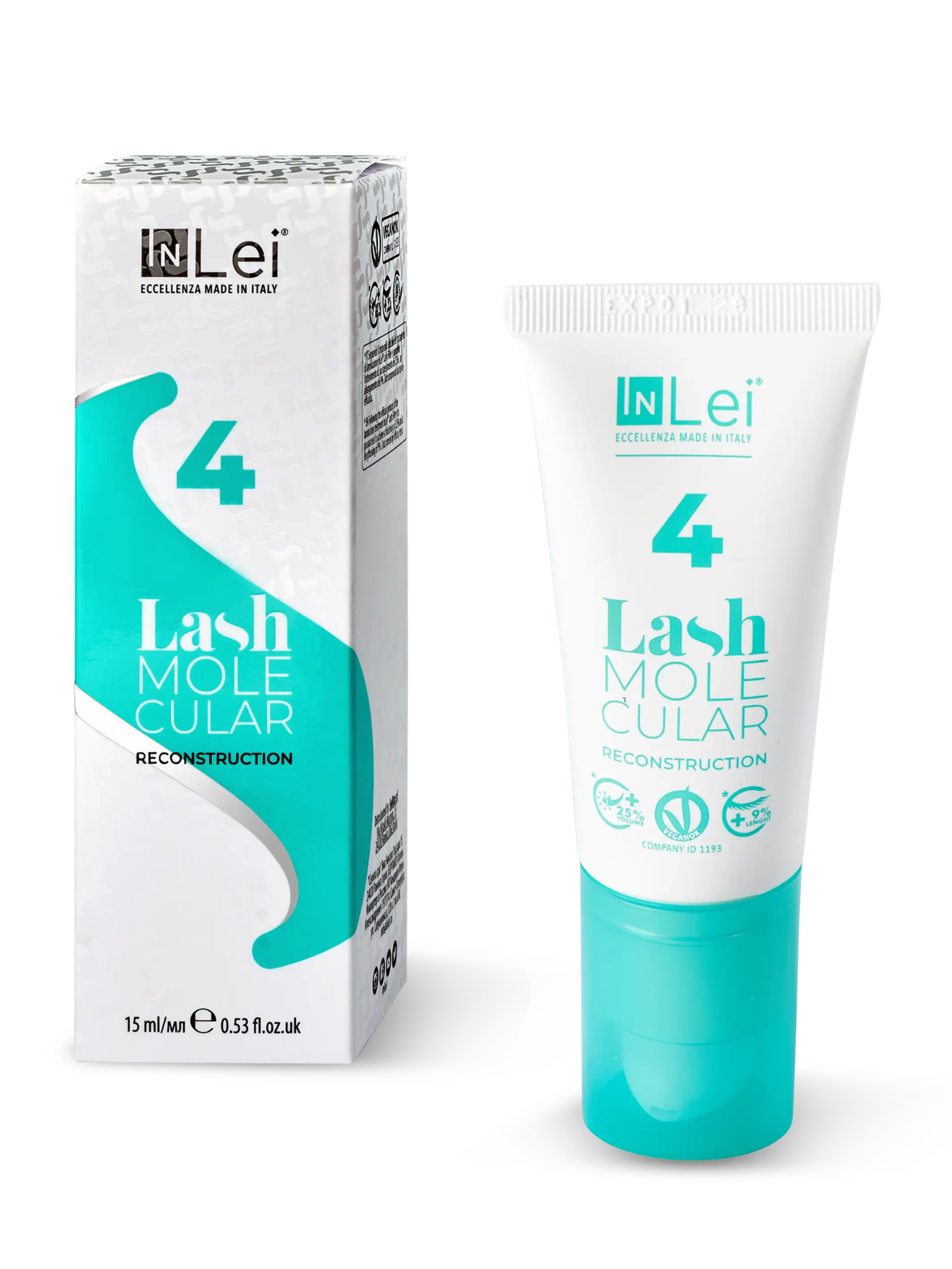 LASH MOLECULAR 4 molecular reconstruction for eyelashes and eyebrows 15ml - Mr.PMU