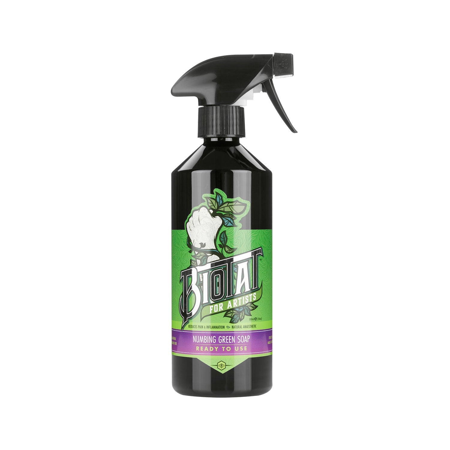 Numbing Green Soap BIOTAT - Pronto all'uso 500 ml - mrpmu