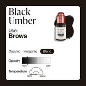 Perma Blend Luxe PMU Ink - Black Umber 15ml EXP - mrpmu