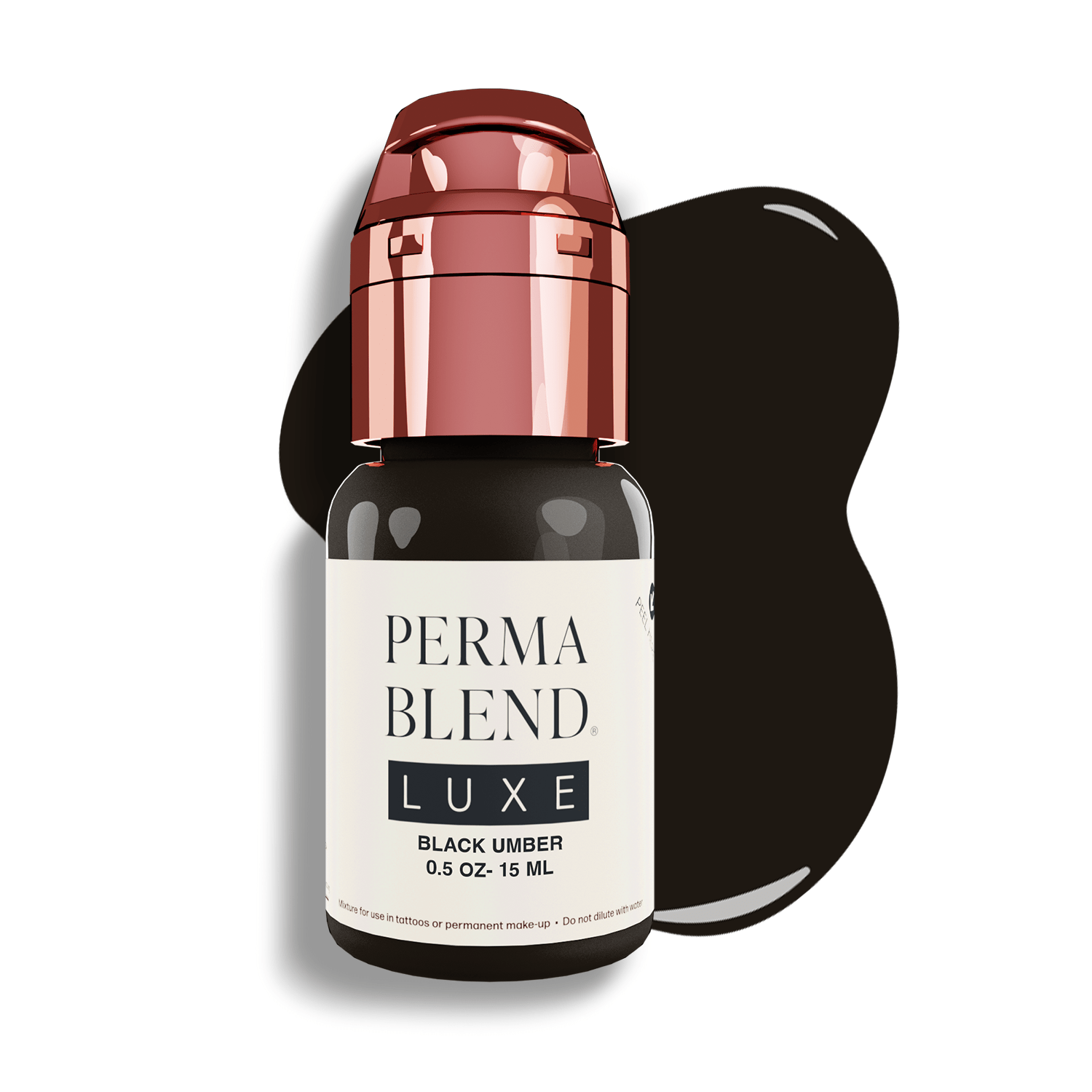 Perma Blend Luxe PMU Ink - Black Umber 15ml - mrpmu