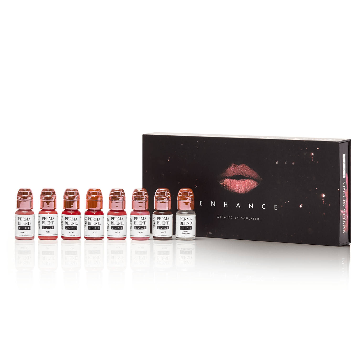 Perma Blend Luxe PMU Ink - Carla Ricciardone Enhance Set - 8x15ml - mrpmu