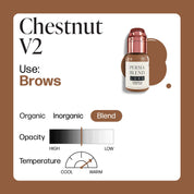 Perma Blend Luxe PMU Ink - Chestnut v2 15ml - mrpmu