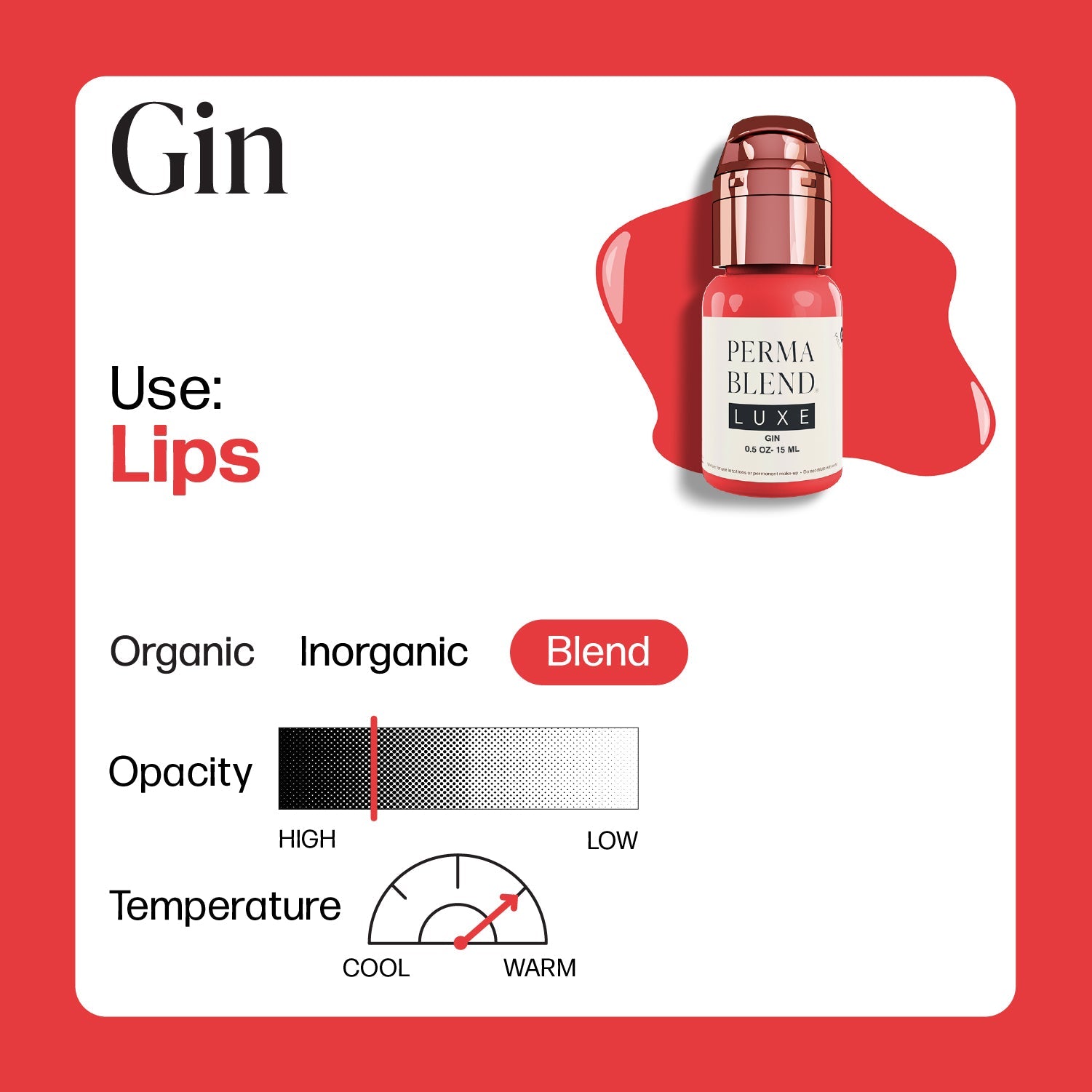 Perma Blend Luxe PMU Ink - Gin 15ml - mrpmu