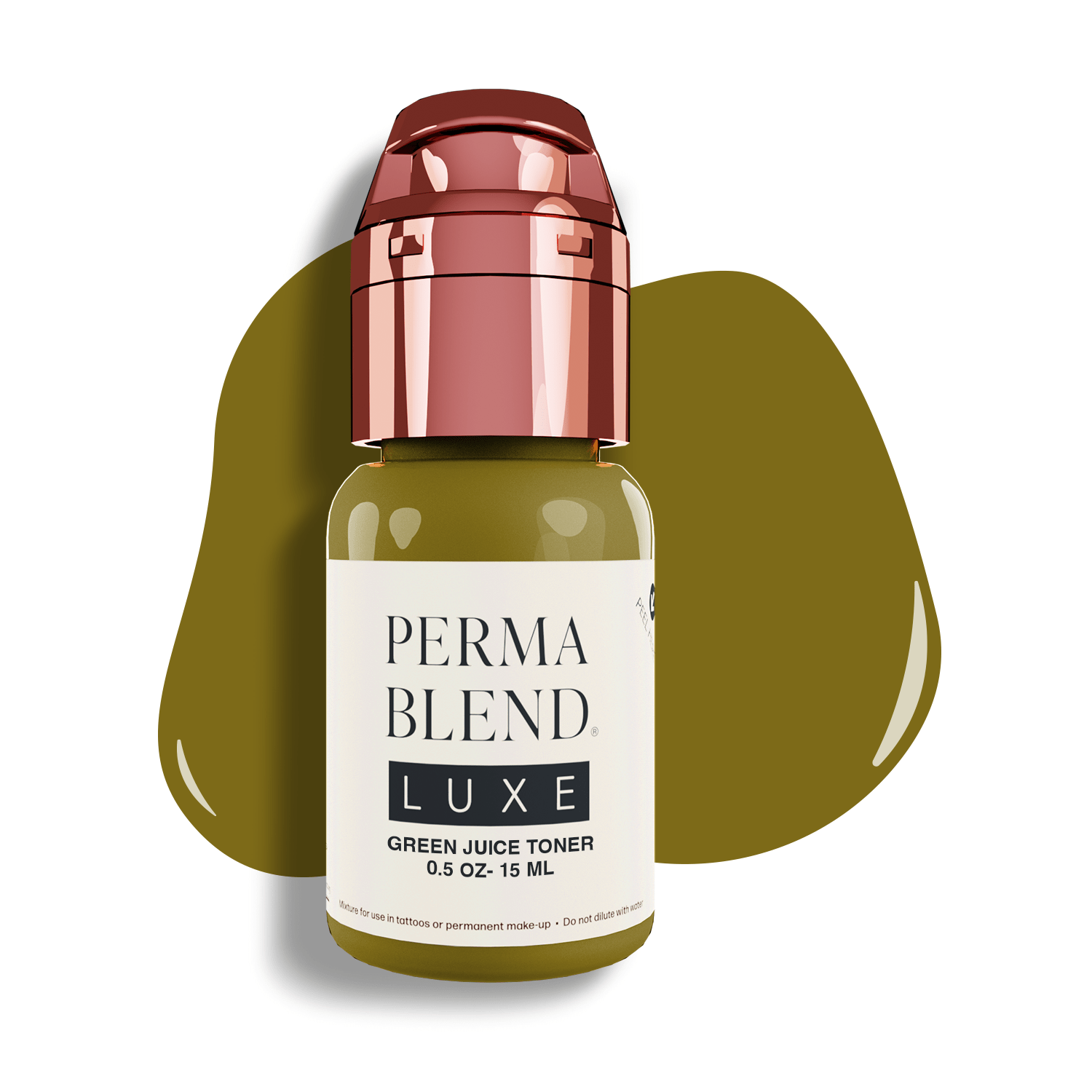 Perma Blend Luxe PMU Ink - Green Juice Toner 15ml - mrpmu