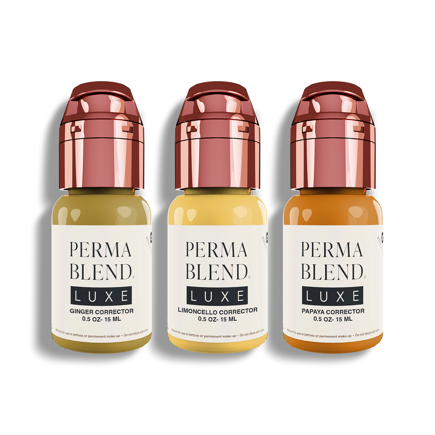 Perma Blend Luxe PMU Ink - Rescue Mini Set - 3x15ml – Mr.PMU