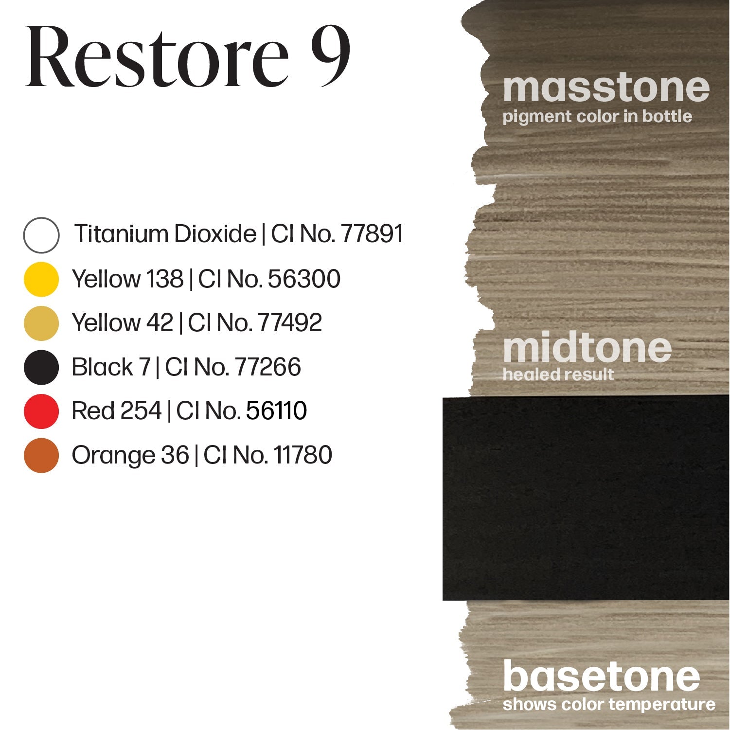 Perma Blend Luxe PMU Ink - Restore #9 15ml - mrpmu