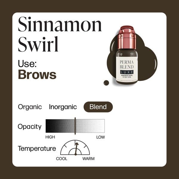 Perma Blend Luxe PMU Ink - The Chocolate Collection - Complete Set of 6x15ml - Mr.PMU