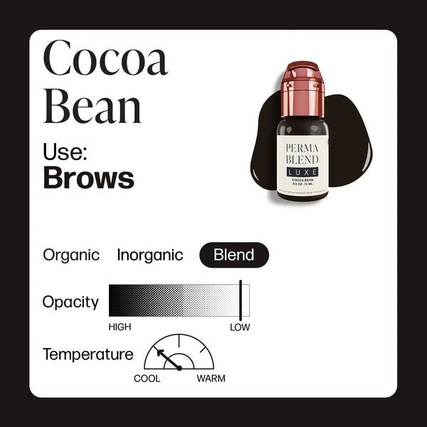 Perma Blend Luxe PMU Ink - The Chocolate Collection - Complete Set of 6x15ml - Mr.PMU