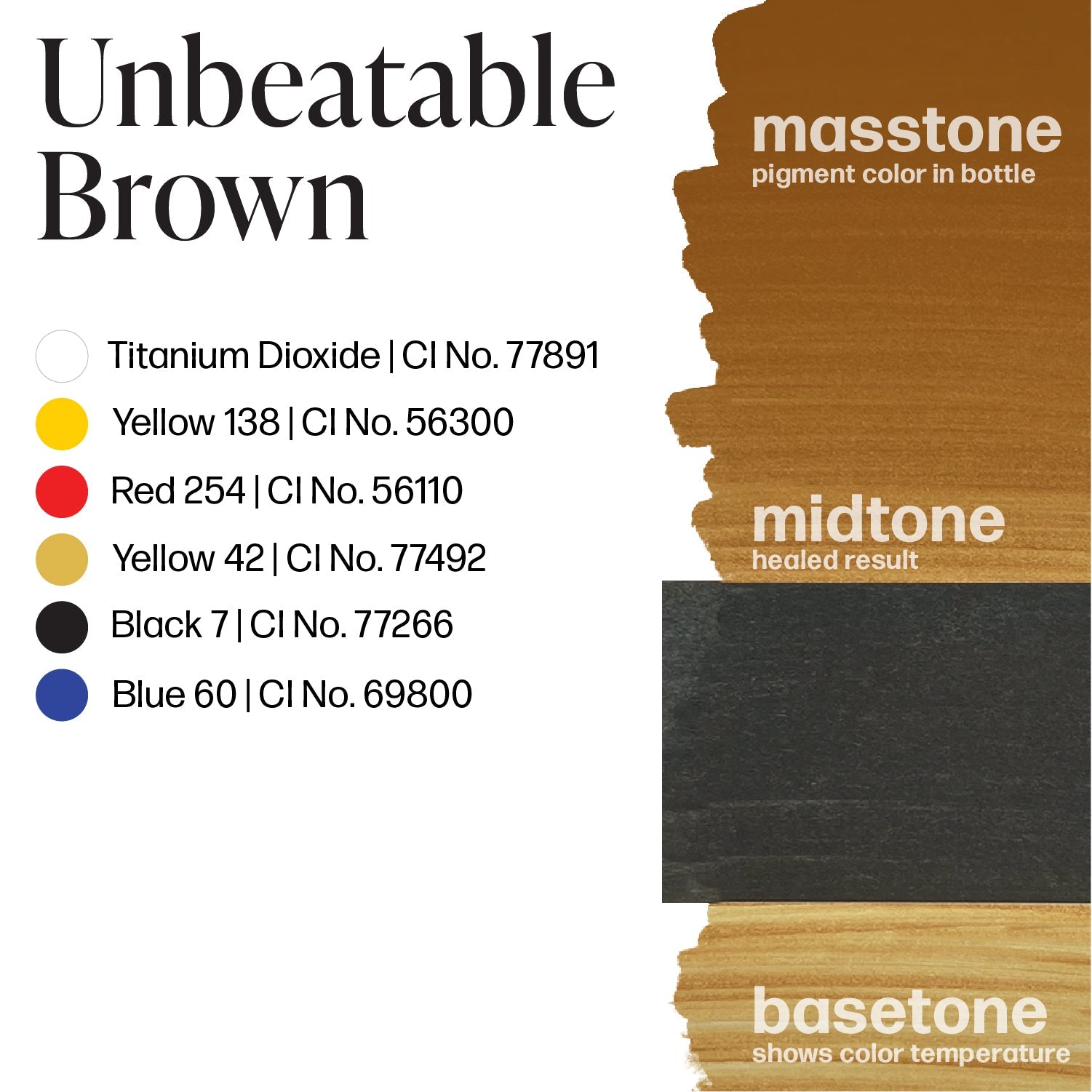 Perma Blend Luxe PMU Ink - Unbeatable Brown 15ml - mrpmu