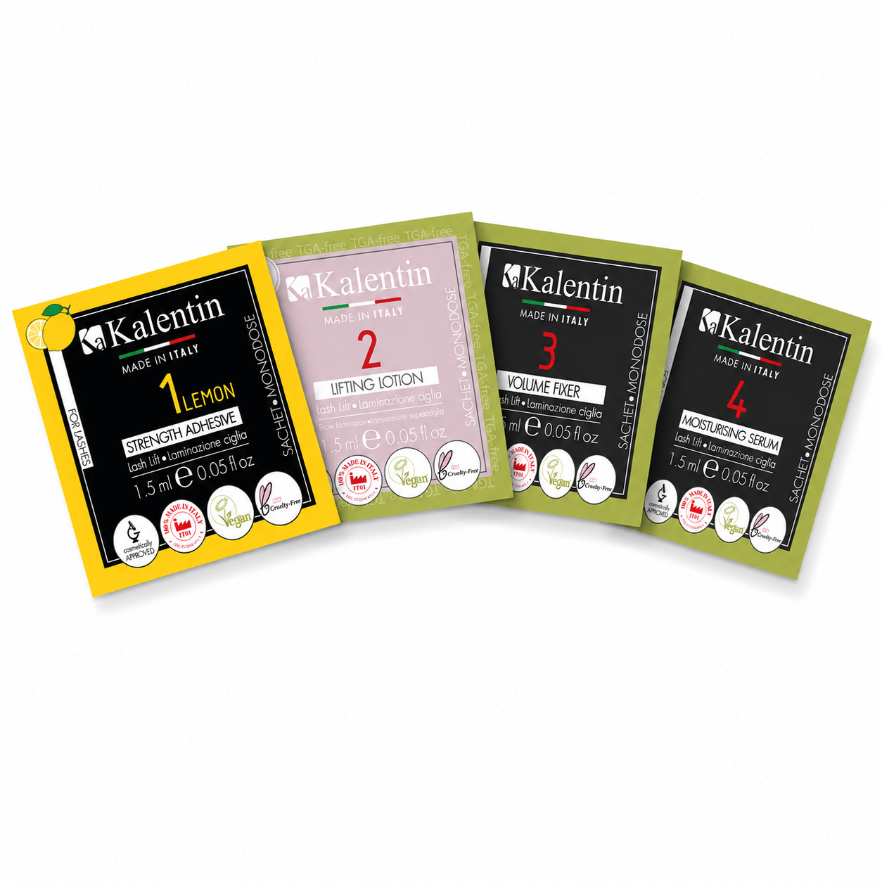 PhiAcademy - Kalentin Lashes Lifting Trial Set - Mr.PMU
