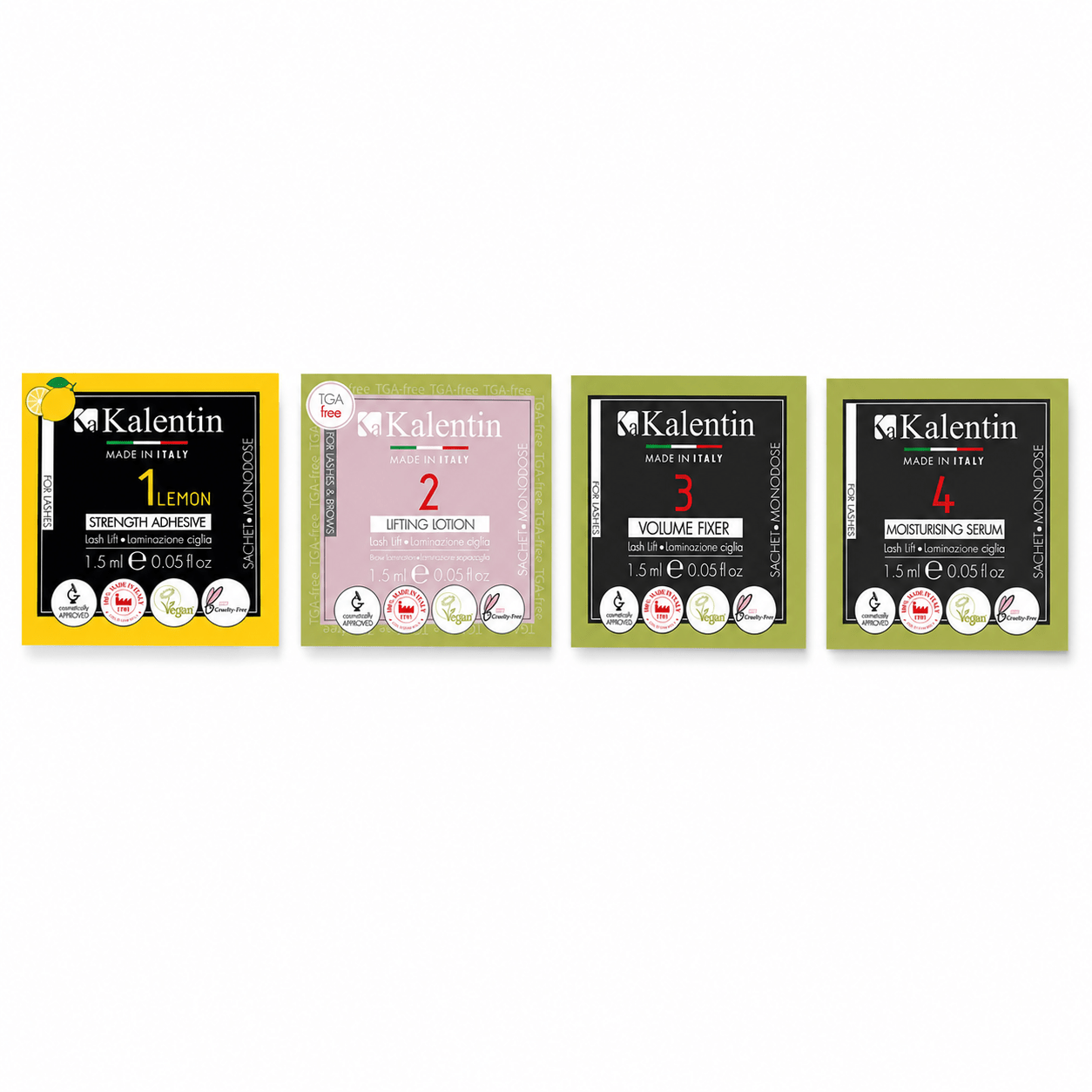 PhiAcademy - Kalentin Lashes Lifting Trial Set - Mr.PMU