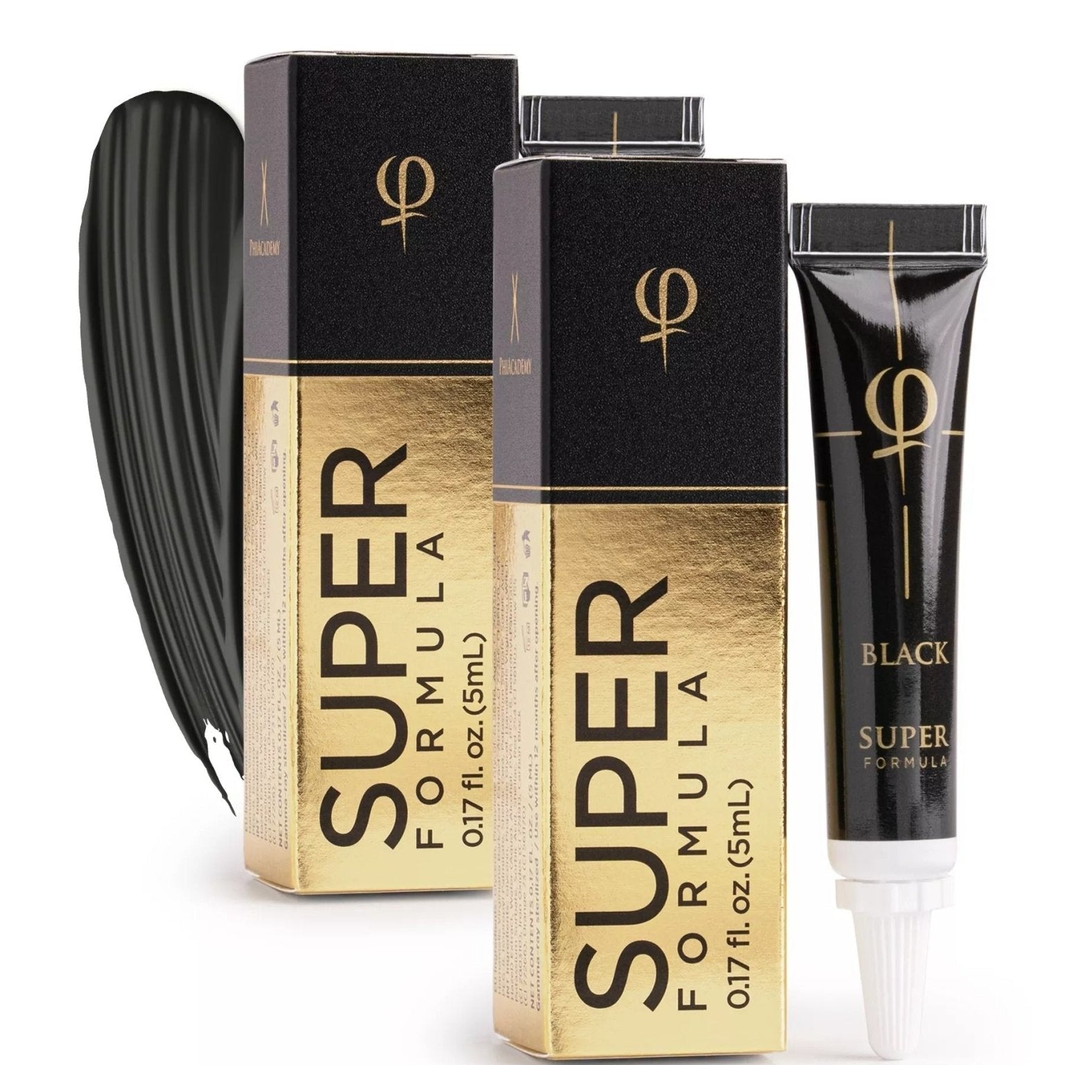 PhiBrows BLACK SUPER - 2pcs - Mr.PMU