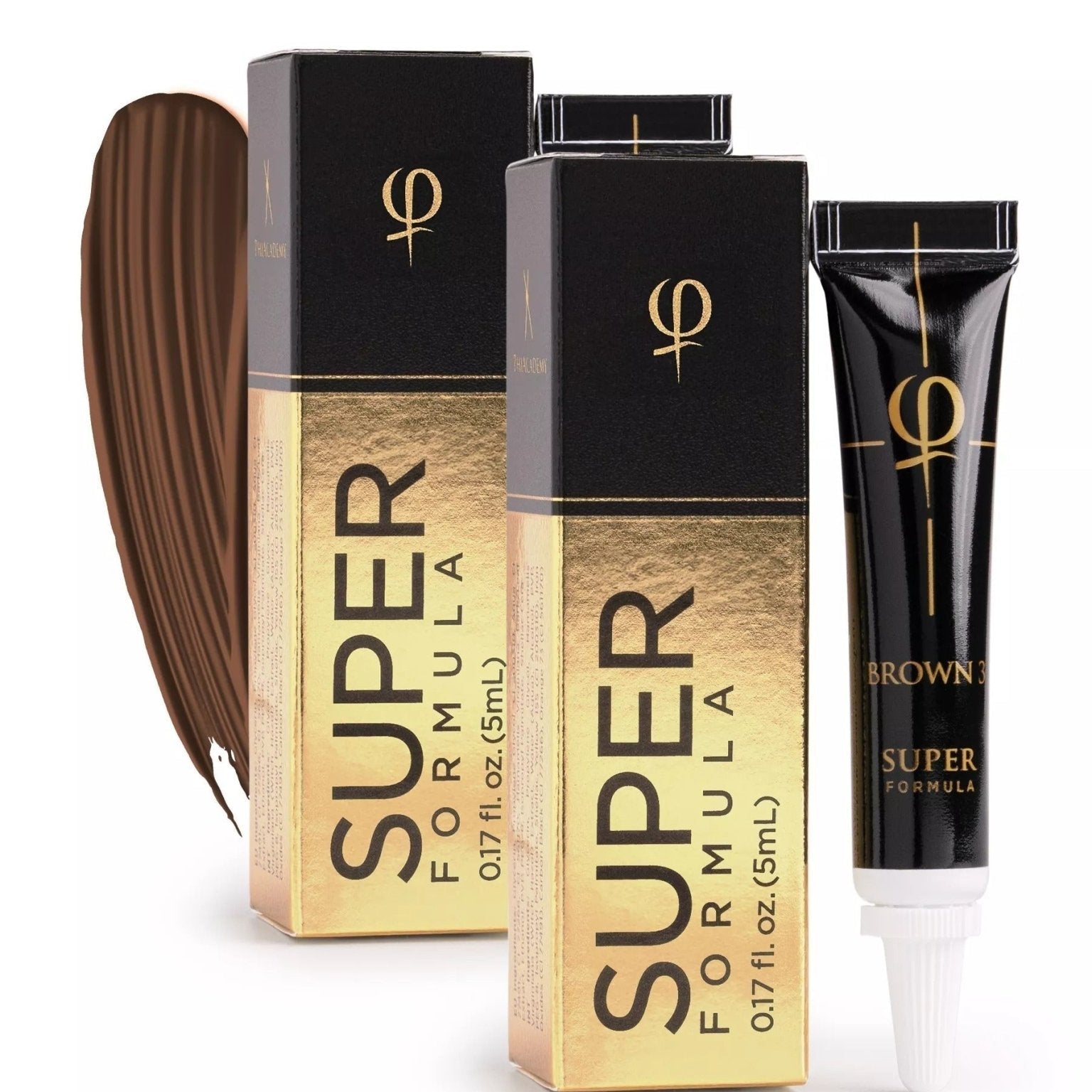 PhiBrows BROWN 3 SUPER - 2pcs - Mr.PMU