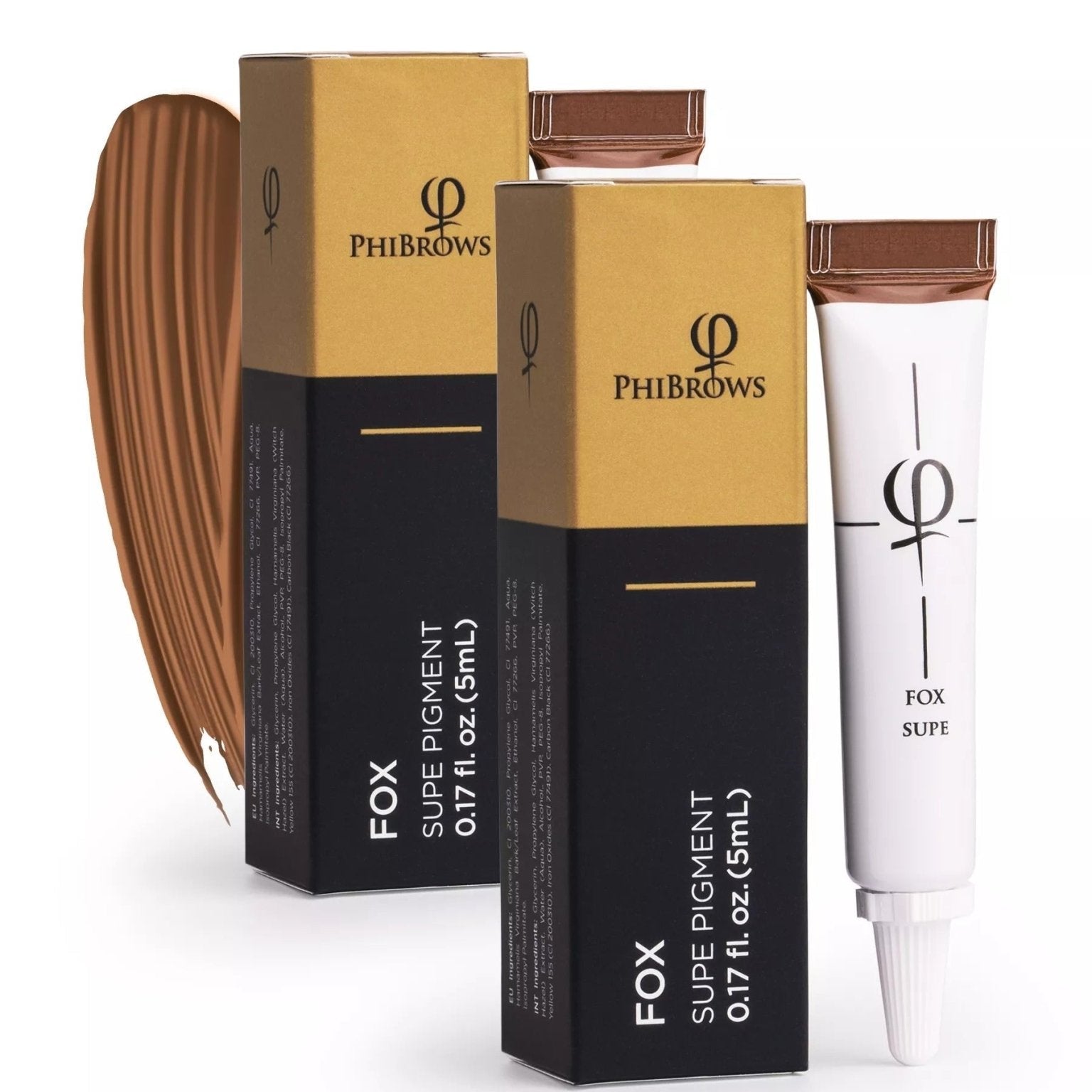 PhiBrows Fox SUPE Pigment 5ml - 2pcs - Mr.PMU