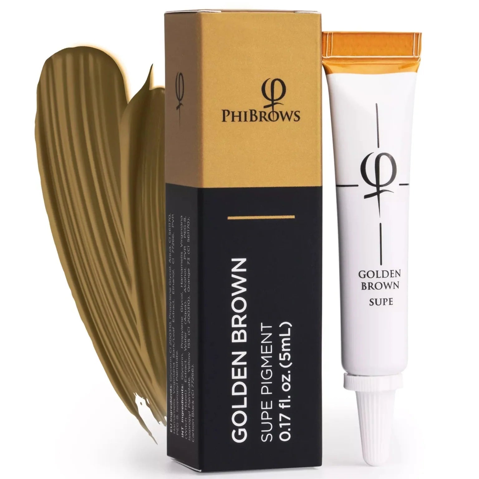 PhiBrows Goldenbrown SUPE Pigment 5ml - Mr.PMU